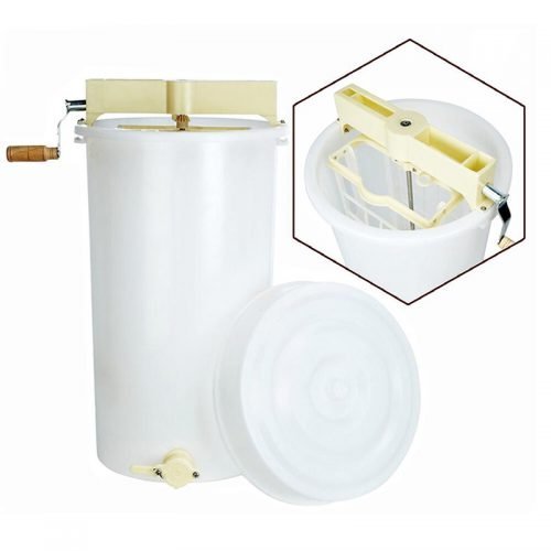 HE P1 Plastic 2 frame honey extractor 5