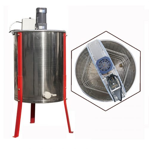 Electric-4-Frame-Stainless-Steel-Honey-Extractor-1