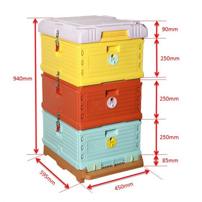 Beekeeping-Langstroth-Plastic-Thermo-Beehive-2