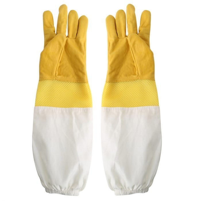 Breathable-Beekeeping-Goatskin-Gloves-1