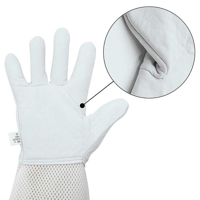 Breathable-Beekeeping-Goatskin-Gloves-7