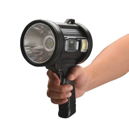 Solar And Electrically Chargeable Flash Light (1)